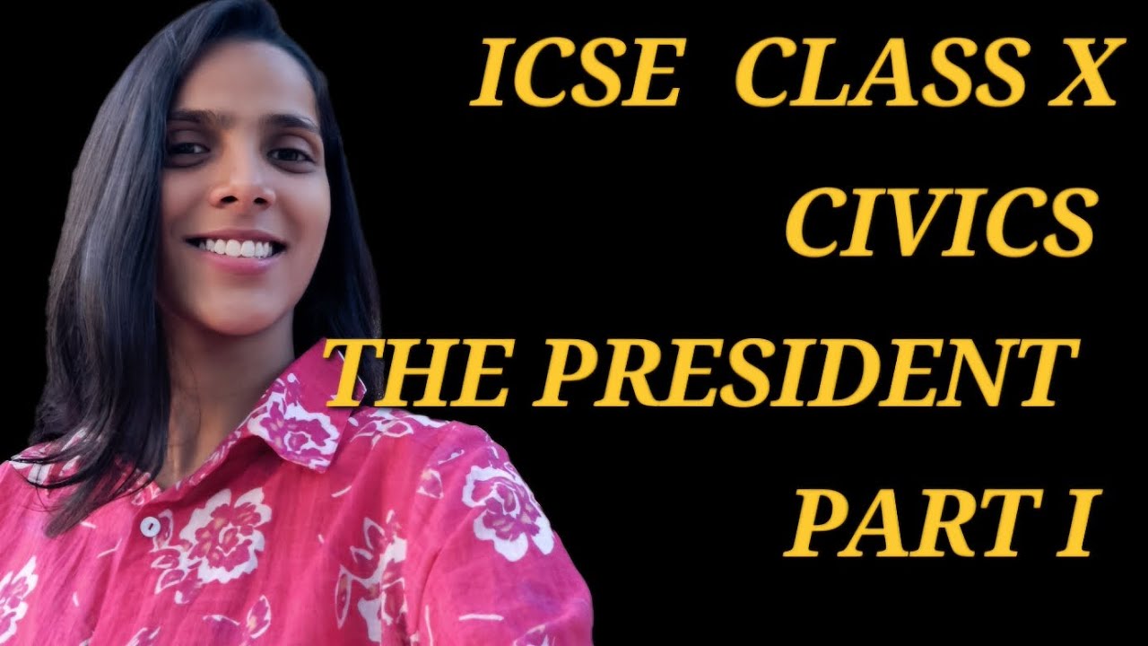 THE PRESIDENT  - LECTURE 1 