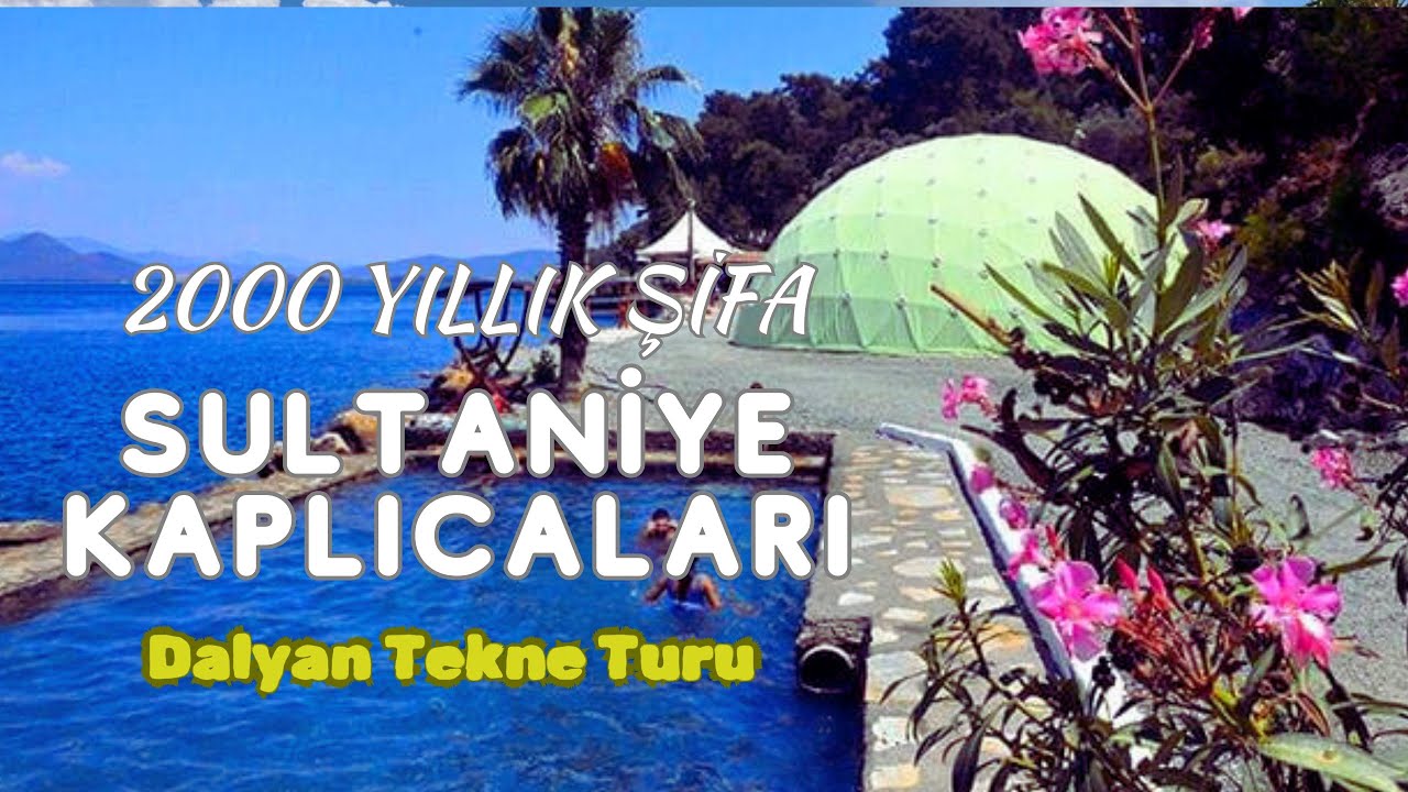 Dalyan Tekne Turu, Alagöl, İztuzu ve Sultaniye Kaplıcaları.. Kuma Oturan Tekne Nasıl Kurtuldu!!