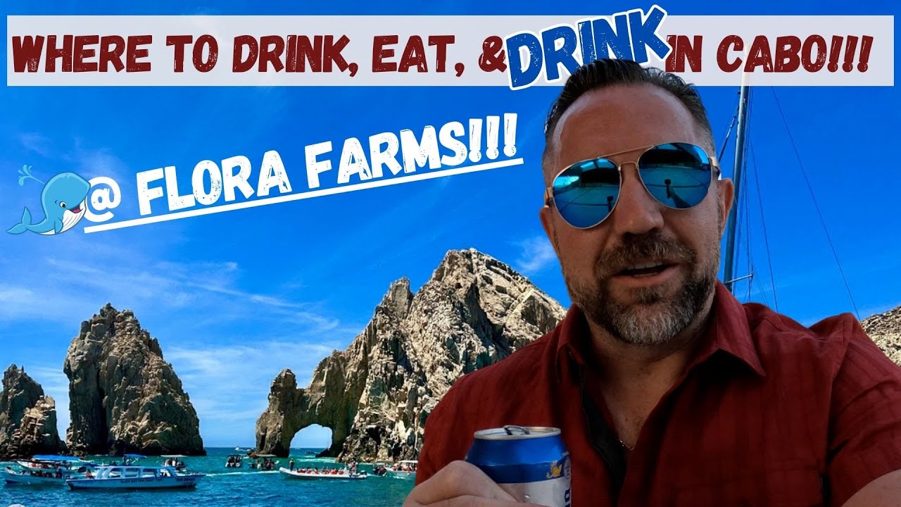Where to Drink, Eat, & DRINK in CABO!