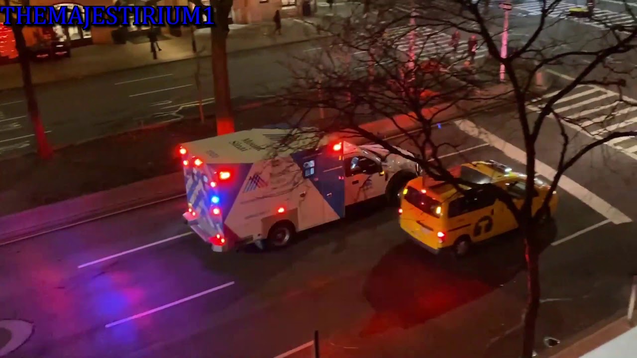 COMPILATION OF NEW YORK CITY EMS AMBULANCES RESPONDING IN THE 5 BOROUGHS OF NEW YORK CITY.  73