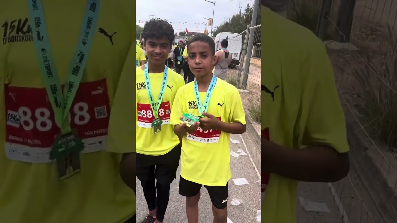 اجواء مراطون 15km#Bouskoura#