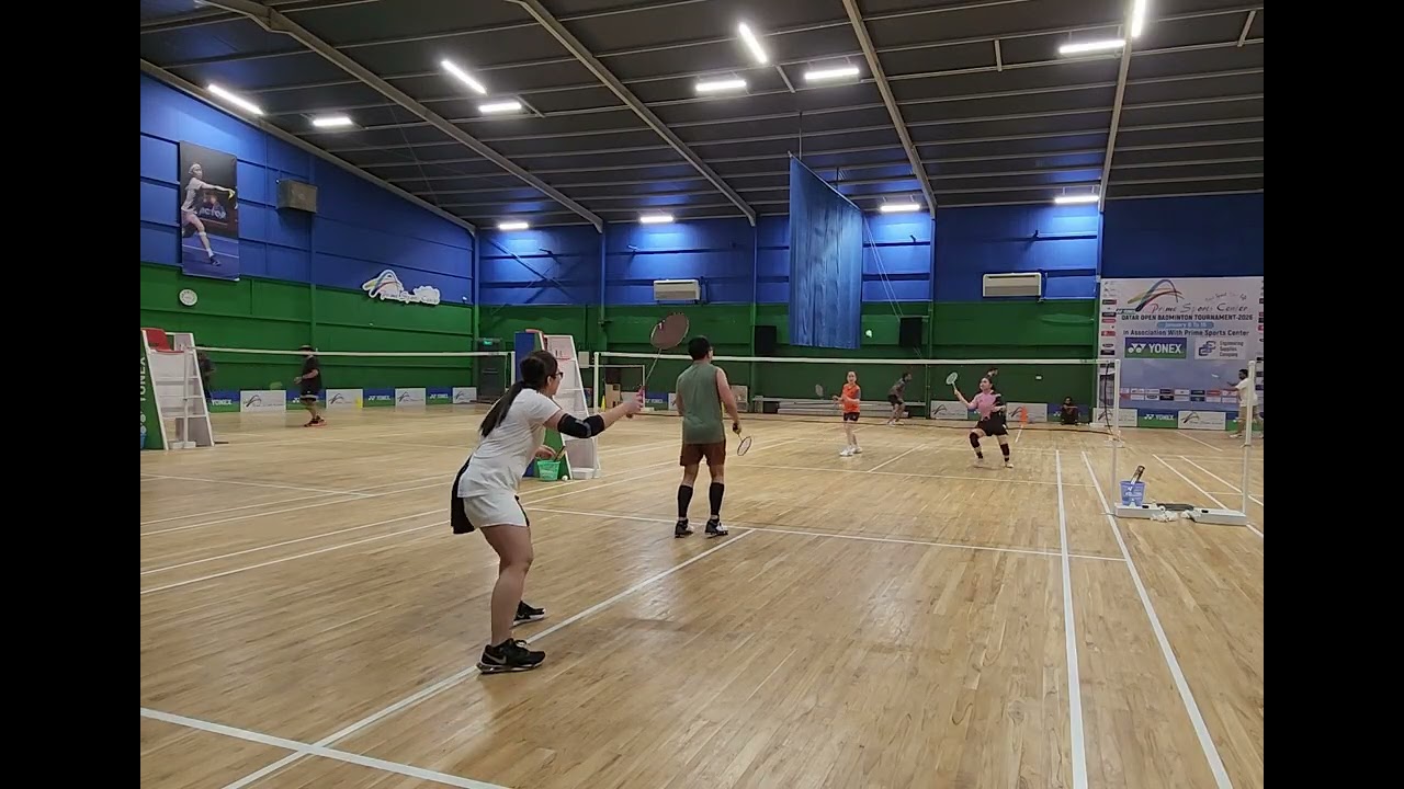 Adj/Denz VS Thel/Bianca (10 Feb 2026 : PNP Queuing) #qatarbadminton