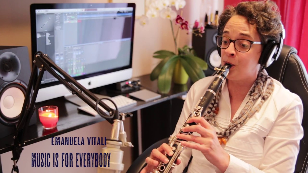 Der mirjambrunnen, klezmer clarinet. Emanuela Vitali