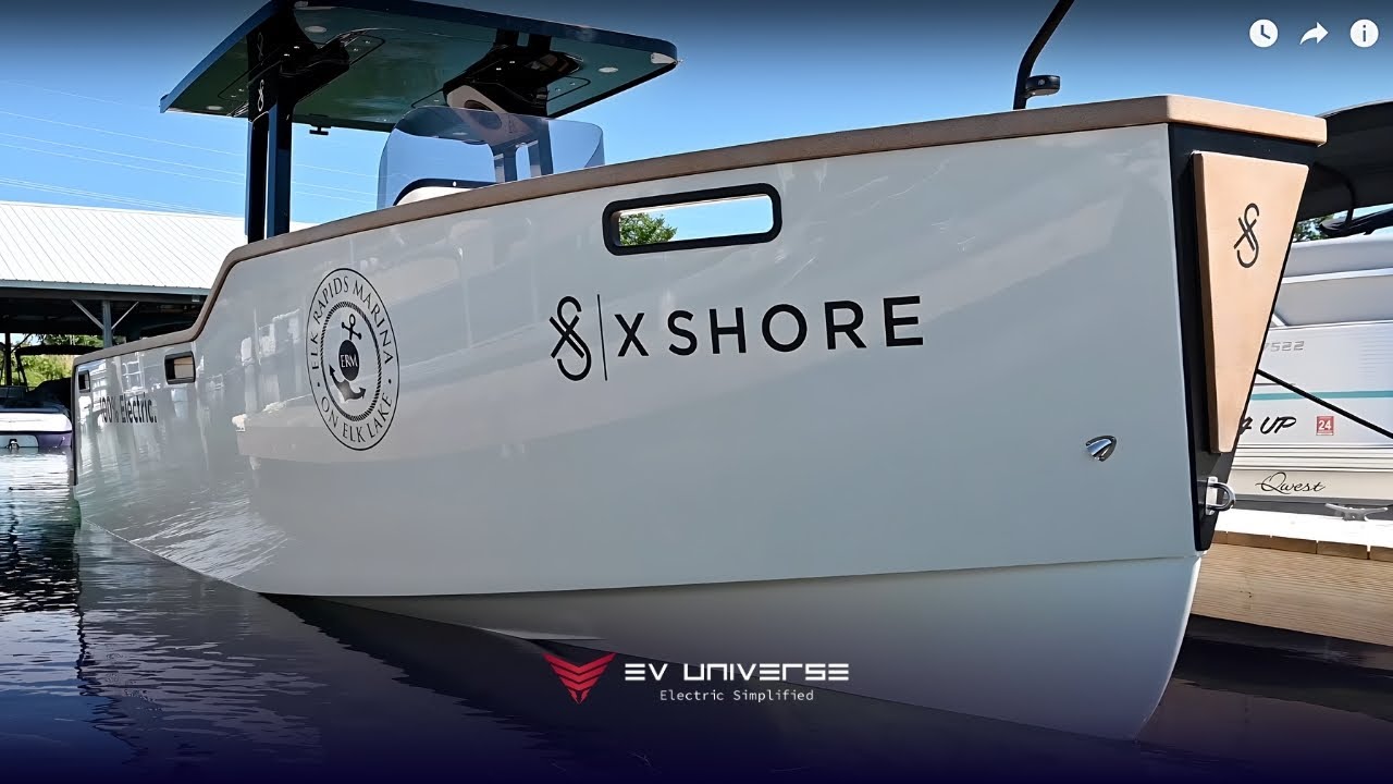 All Electric Boat First Ride - The XShore Eelex 8000