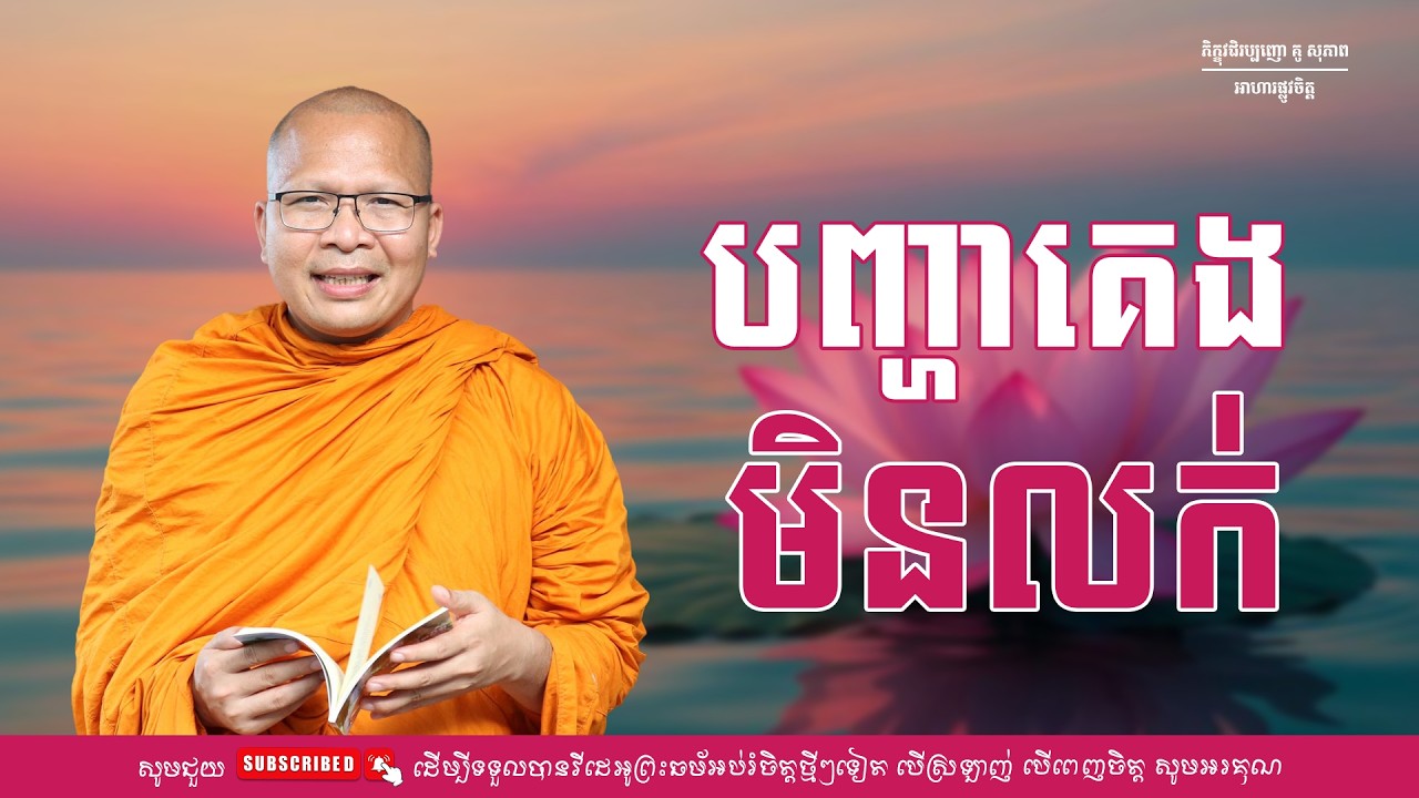 បញ្ហាគេងមិនលក់/ធម៌អប់រំចិត្ត/Kou Sopheap/គូ សុភាព