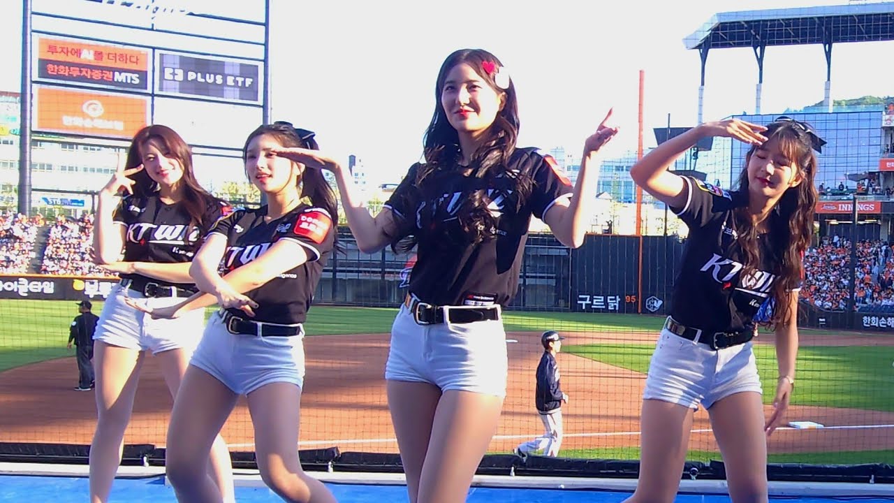 kt wiz 치어리더 공연 I'II be There 250426 4k