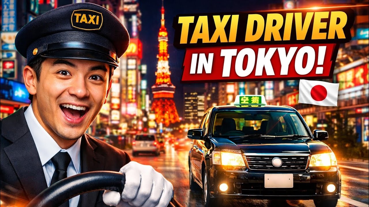 I Became a Taxi Driver in Japan! | Japan Taxi Simulator