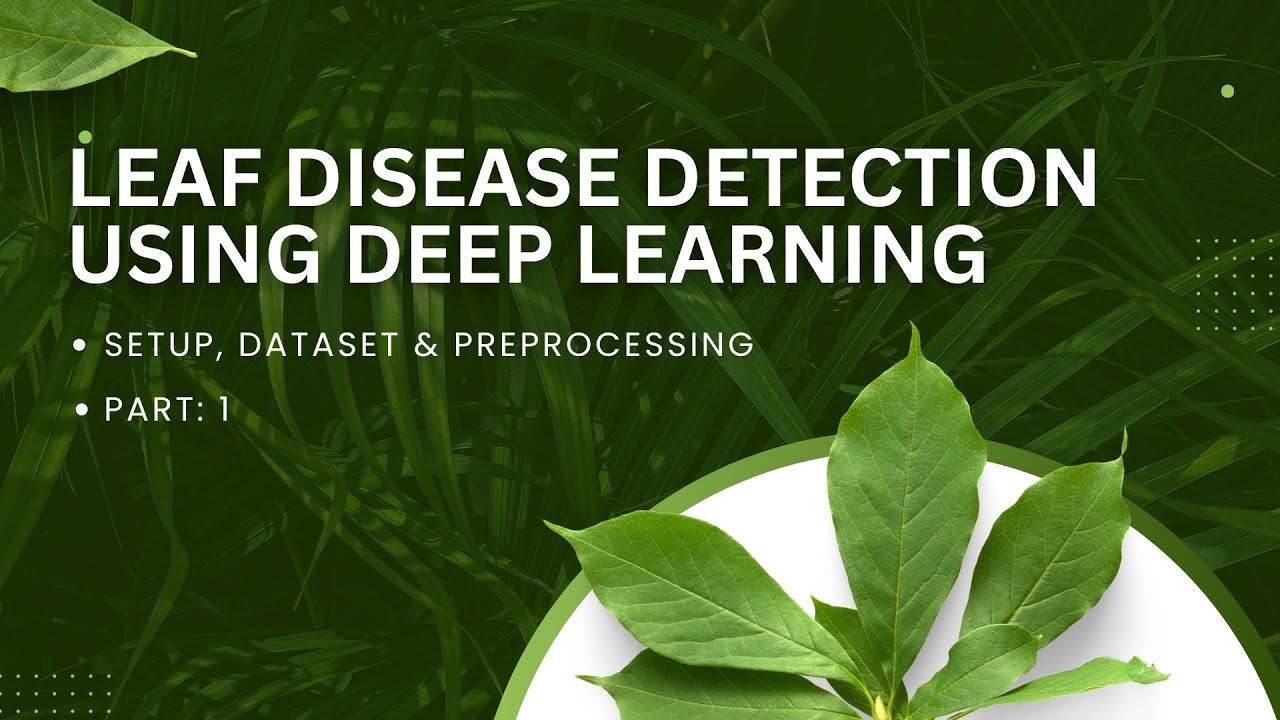 Leaf Disease Detection | Dataset Preparation + Image Visualization | Deep Learning Project | Part 1