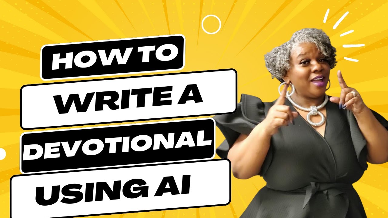 How to Write a Devotional (Book) with AI |Chatgpt