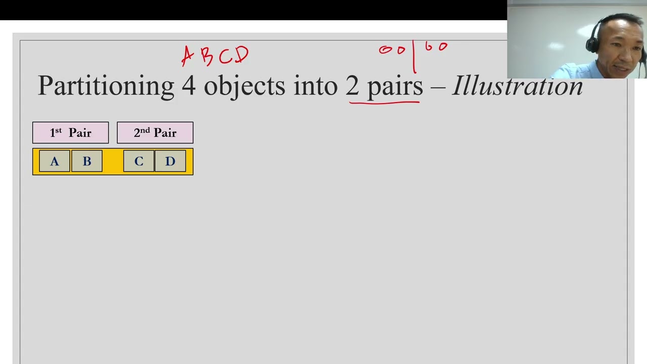 Permutations and Combinations 25-nCr Partitioning n objects 