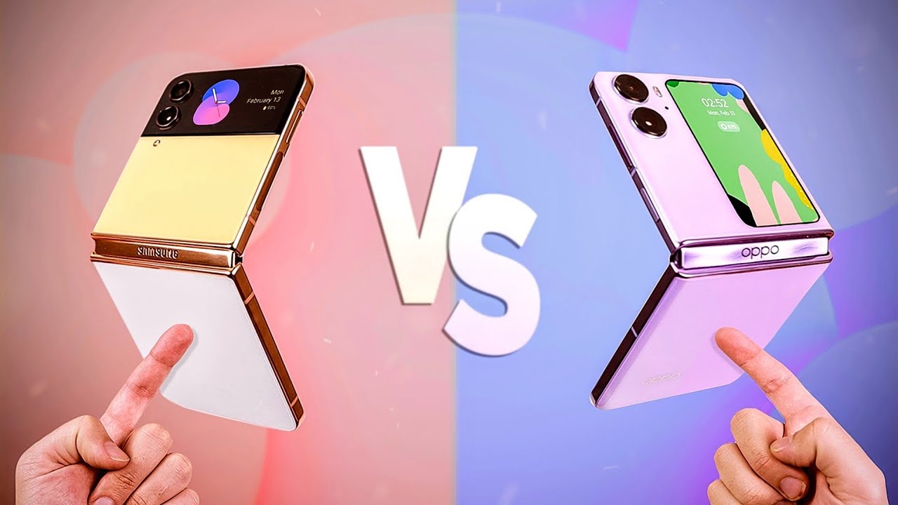OPPO Find N2 Flip против Galaxy Z Flip 4 — битва Flip!