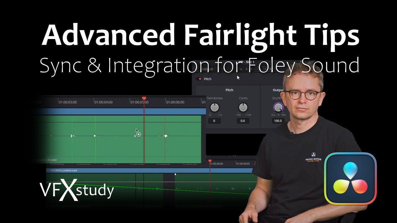Sound Editing Tips in Fairlight - Advanced Sync and Integration of Foley Effects