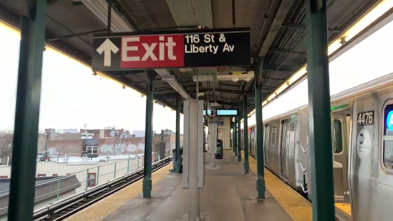 MTA NYC Subway: Tour of Ozone Park-Lefferts Blvd Station (A Train)