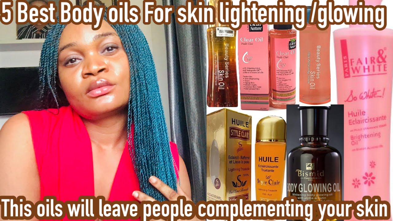 5 Best glowing and whitening oils you can  use without creams