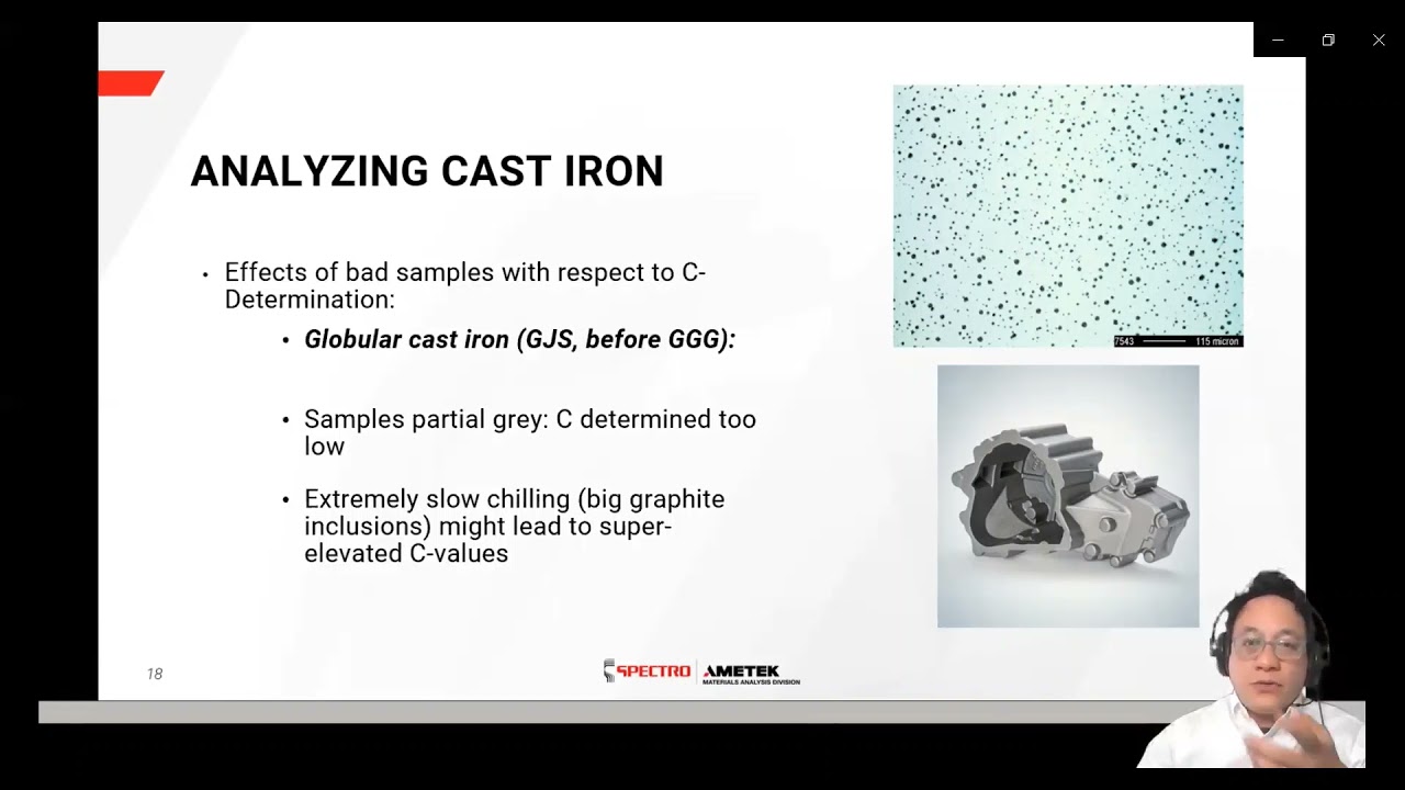 Cast Iron Analysis Using Advanced OES Technology