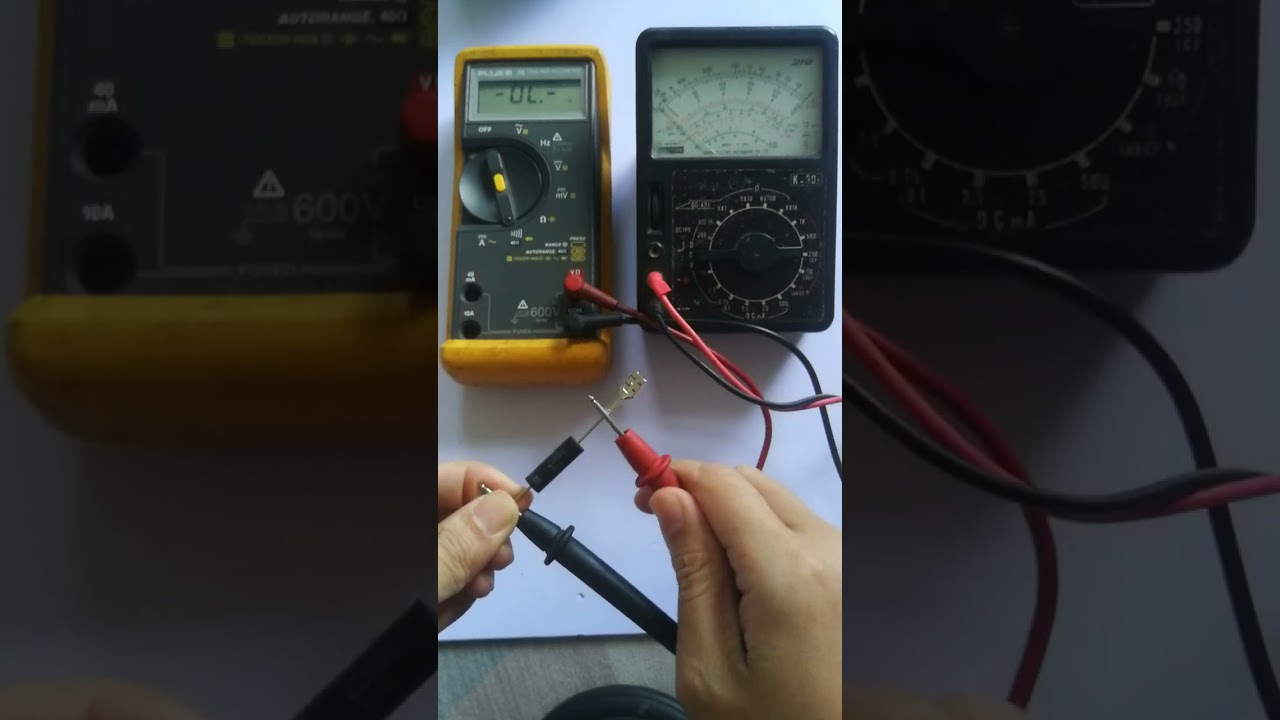 How to Test High Voltage Rectifier Diode Microwave Oven CL01-12 CL04-12 Diodes Analog Digital