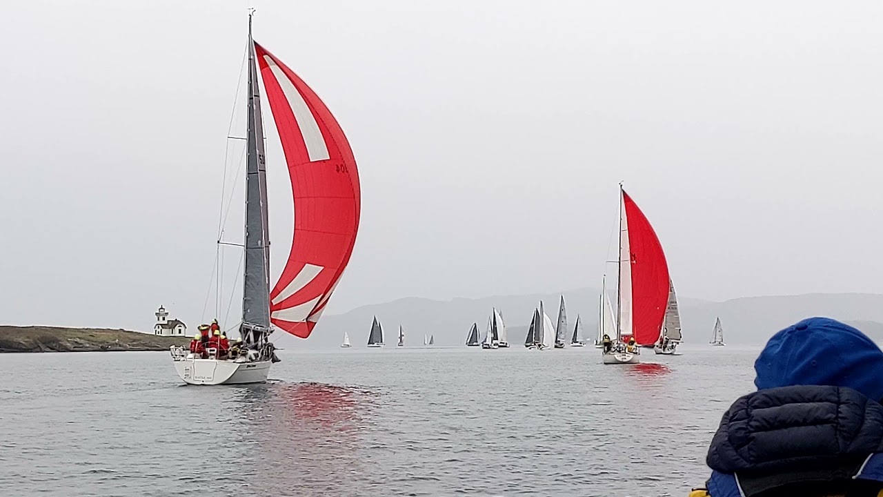 RTC 2021 Round The County Saturday Hravn J109 sailboat race sailing around San Juan Islands racing