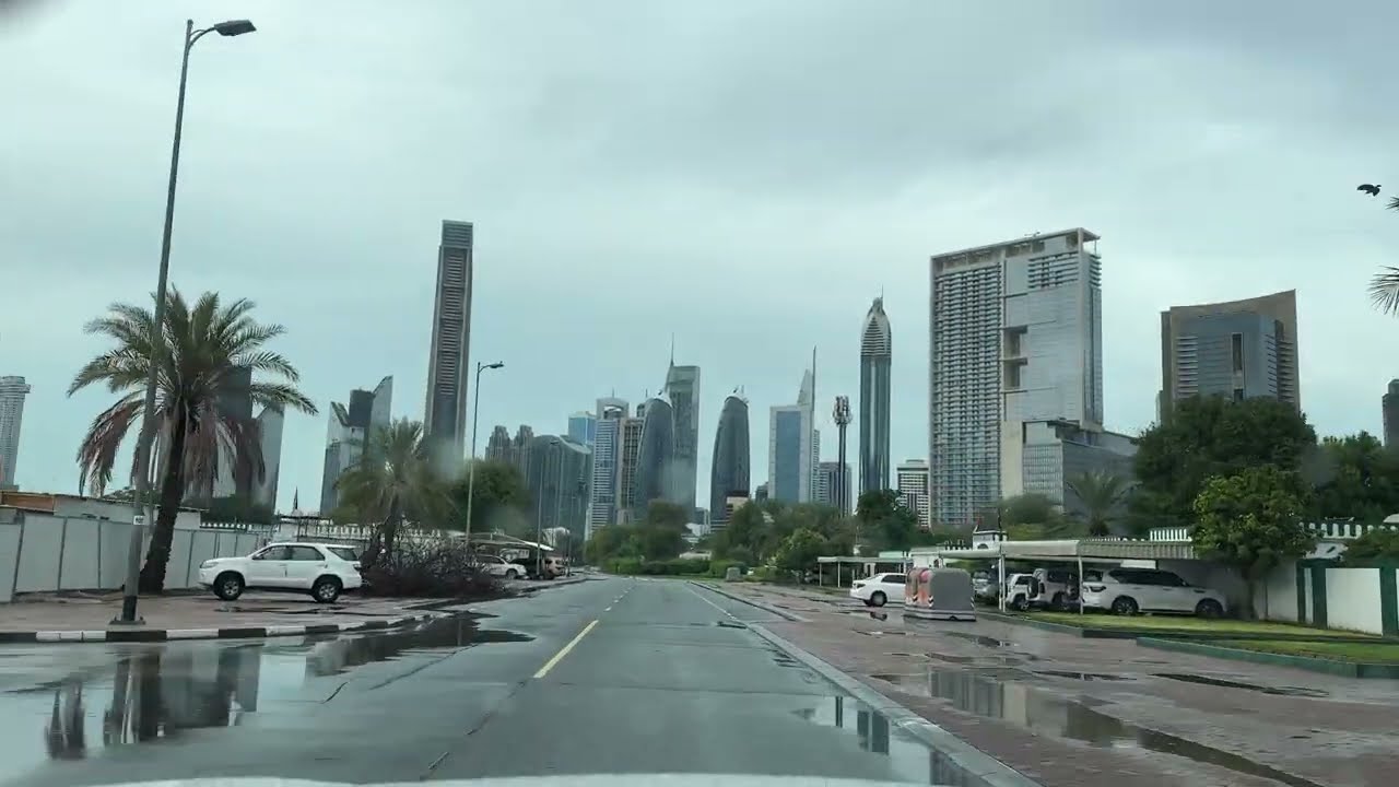 Business Bay to DIFC Index Tower 🏙️ | Dubai City View | 4K UHD