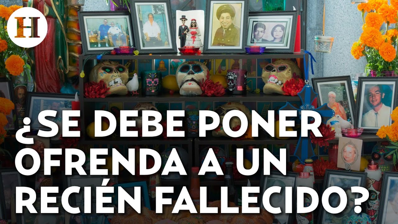 ¿Es malo poner un altar de muertos a un recién fallecido? Por esta razón NO debes ponerle ofrenda