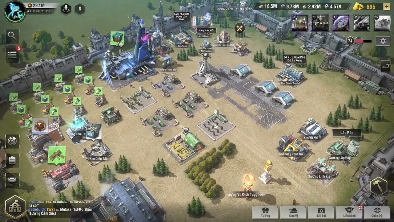 WARPATH PC | ĐÁNH BẠI BINH ĐOÀN LỤC QUÂN VÀ BỘ CHỈ HUY CỦA  NGƯỜI CHƠI KHÁC Ở THÀNH PHỐ CẤP 1