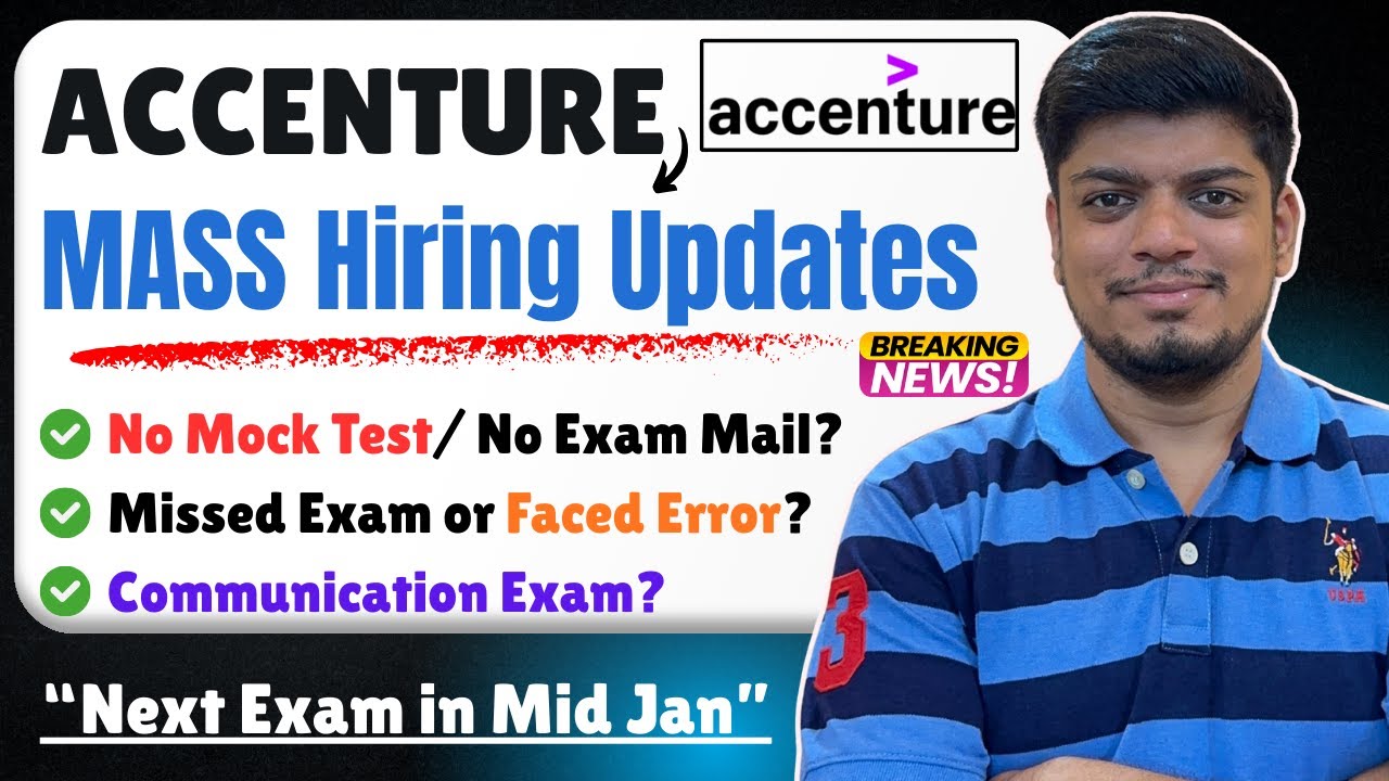 🔥Важные новости о массовом наборе персонала в Accenture | Следующий тест в середине января | Тест...