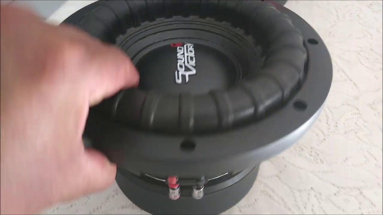 ¡Línea de SUBWOOFERS Sound Victory! Disponibles en 8, 10 y 12 pulgadas.