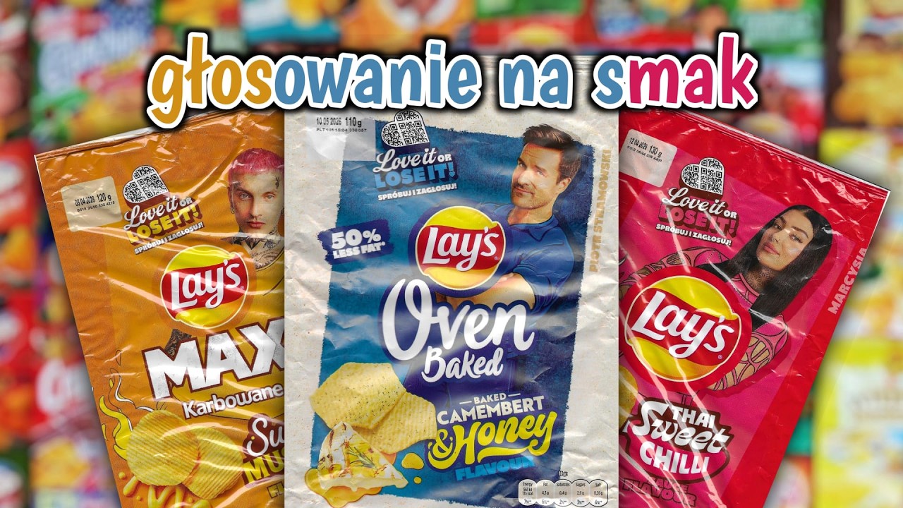 Test chipsów Lay's o smaku camembert z miodem, sosu musztardowego i słodkiego chili