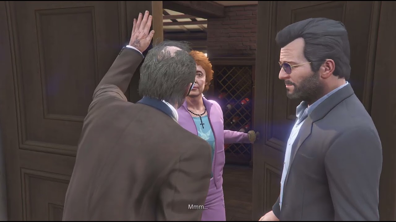 Grand Theft Auto V Gameplay Franklin and Martin Madrazo Michael And Trevor
