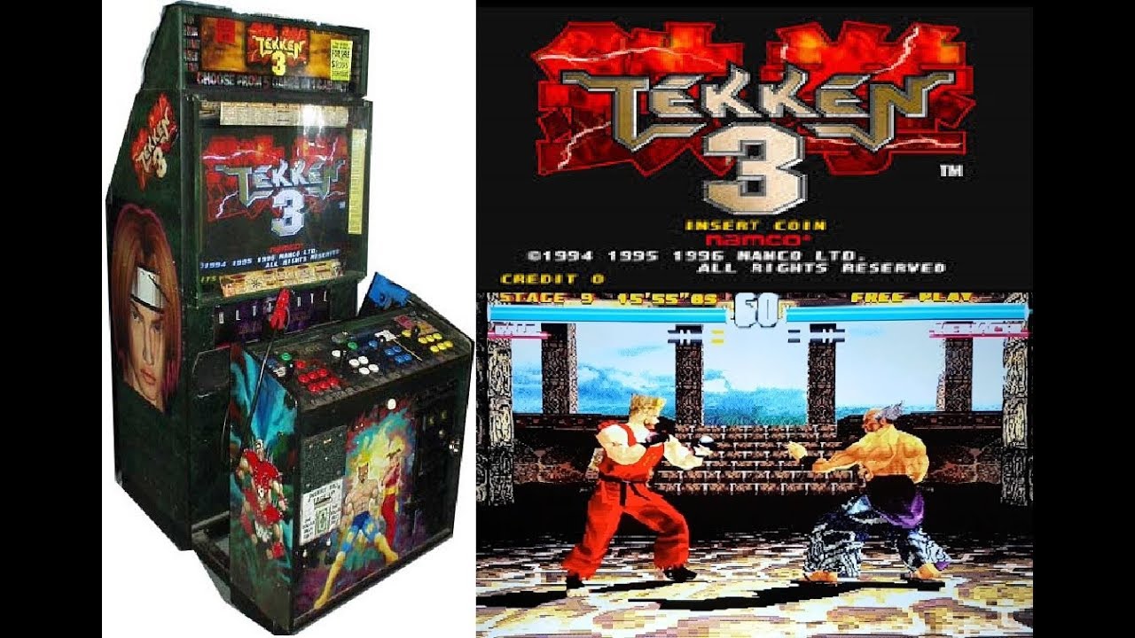 Namco System 12 PCB Tekken 3 Complete Gameplay (Arcade Hardware)