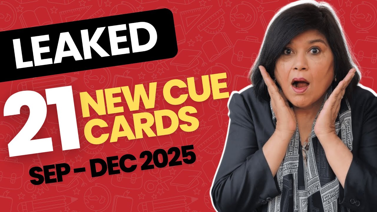 20 Confirmed IELTS Speaking Cue Cards for September - December 2025