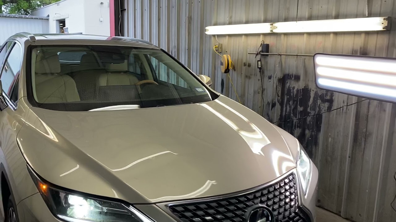 How do they find hail damage on a car?