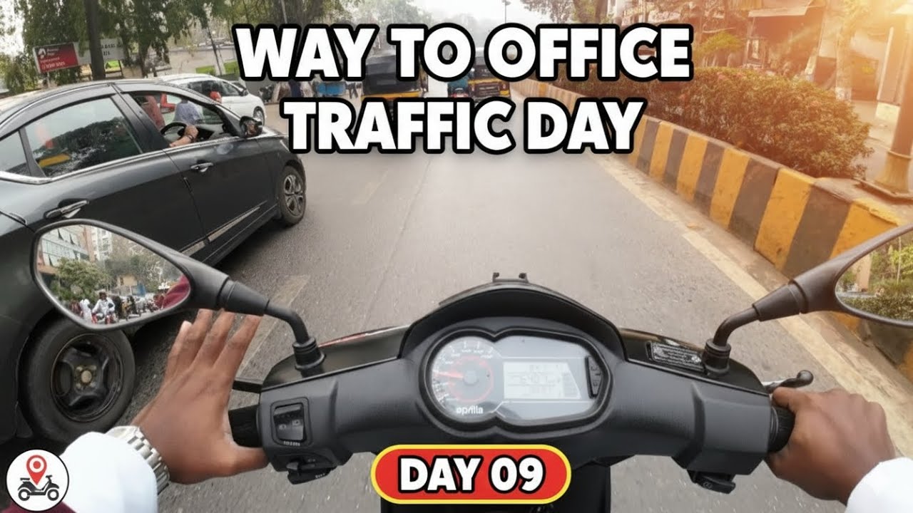 Way To Office|Traffic Day 09|Vlog No. 14