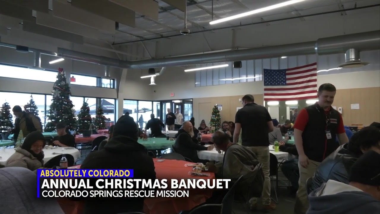 ABSOLUTELY COLORADO Springs Rescue Mission holds annual Christmas banquet
