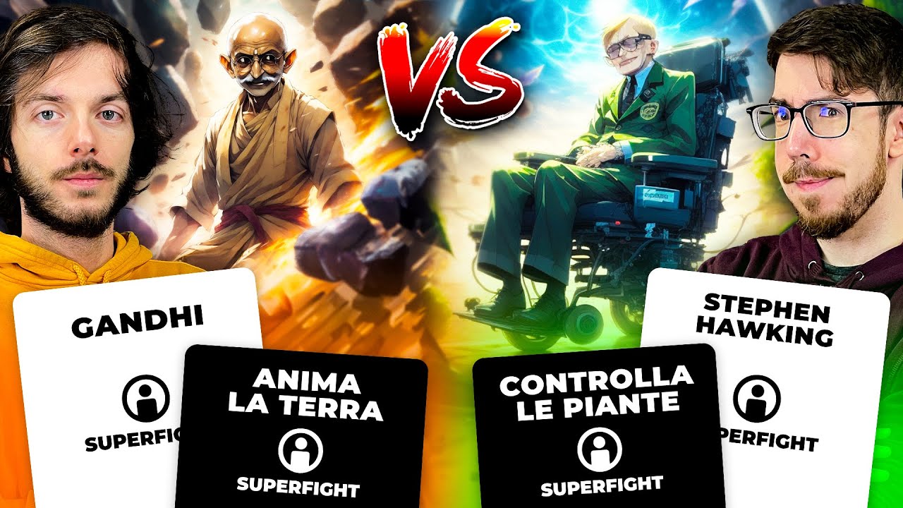 Il gioco delle BATTAGLIE PI&Ugrave; RIDICOLE! Superfight con @leo Dado e Cile