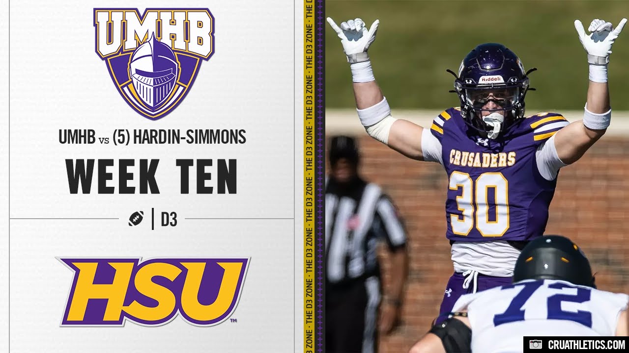 Mary Hardin-Baylor vs. #5 Hardin-Simmons Highlights | D3 College Football 2025