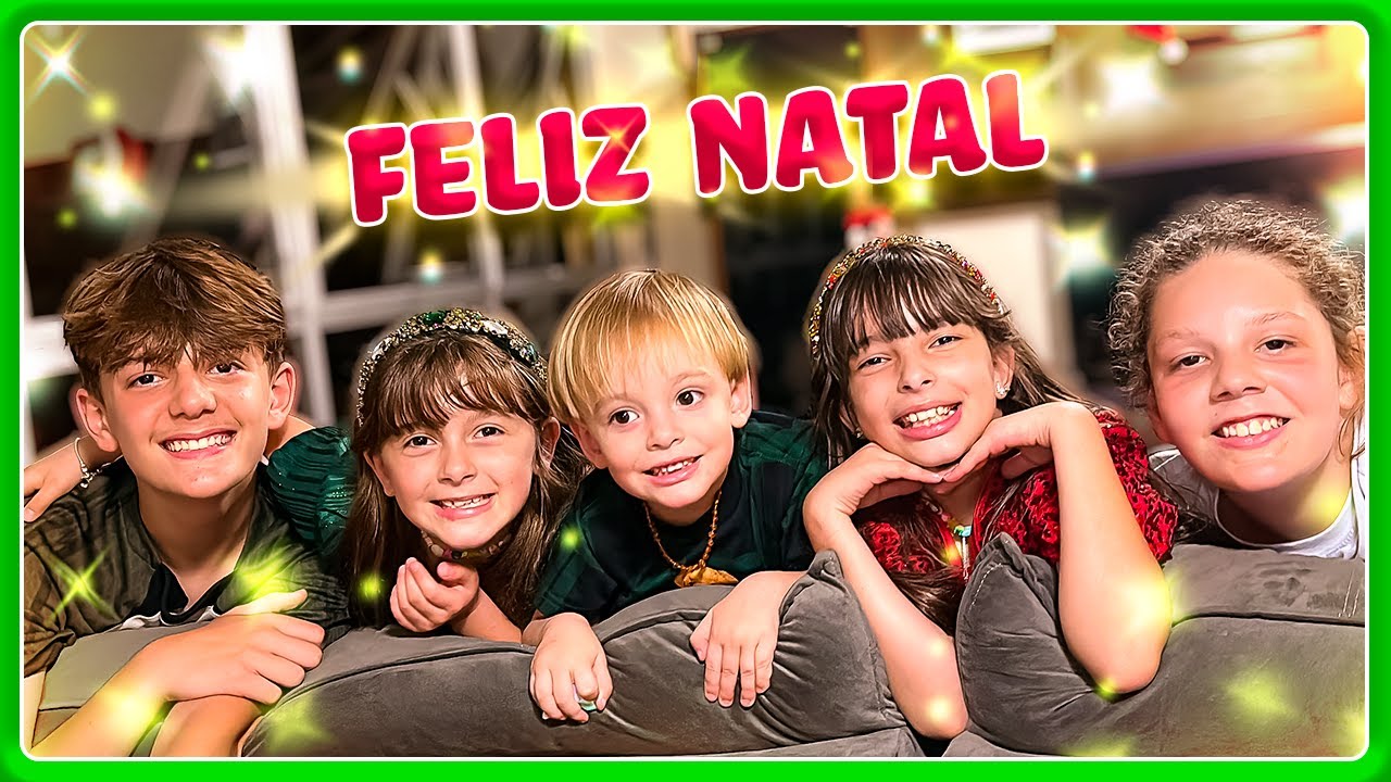 Nossa noite ESPECIAL de natal em Família