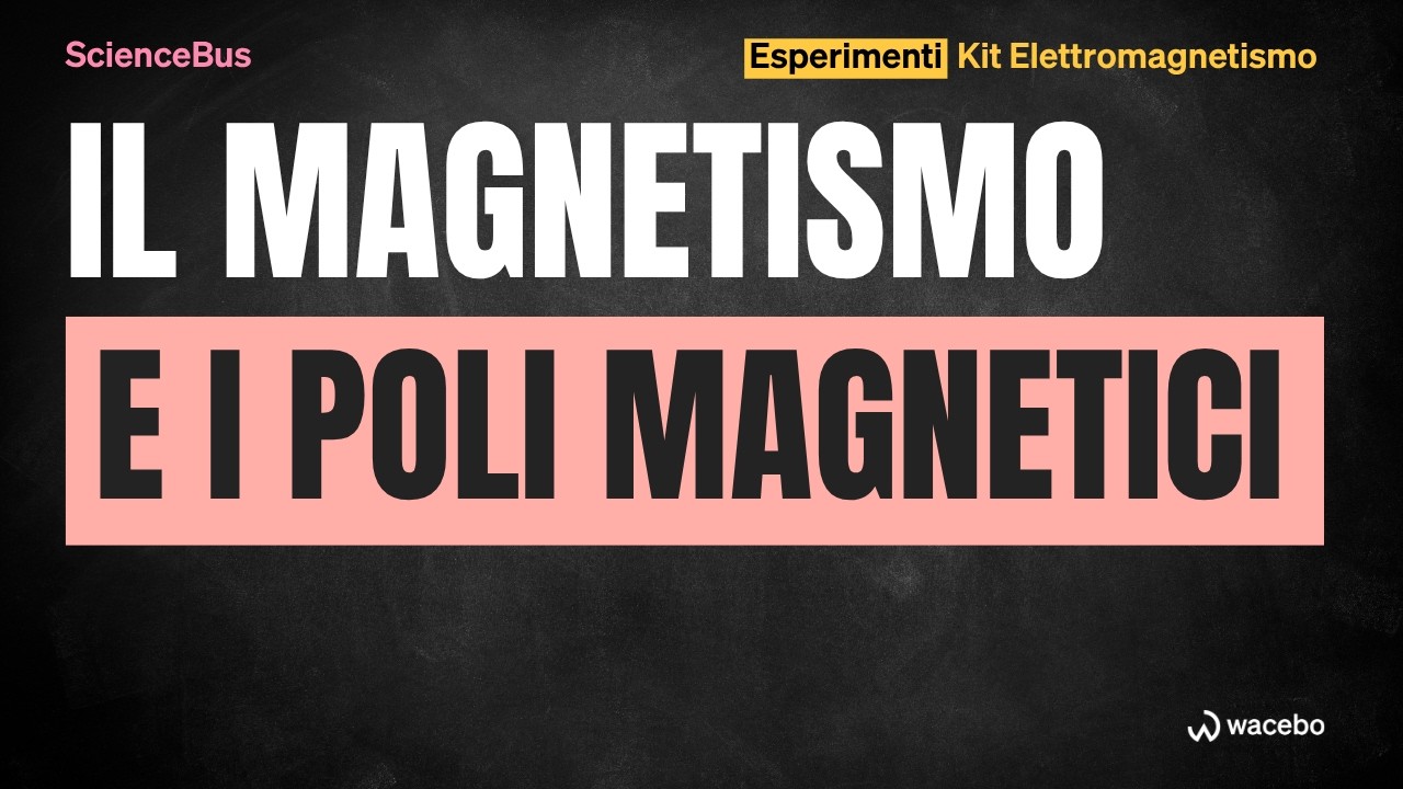 ScienceBus / il magnetismo e i poli magnetici - introduzione al kit di elettromagnetismo