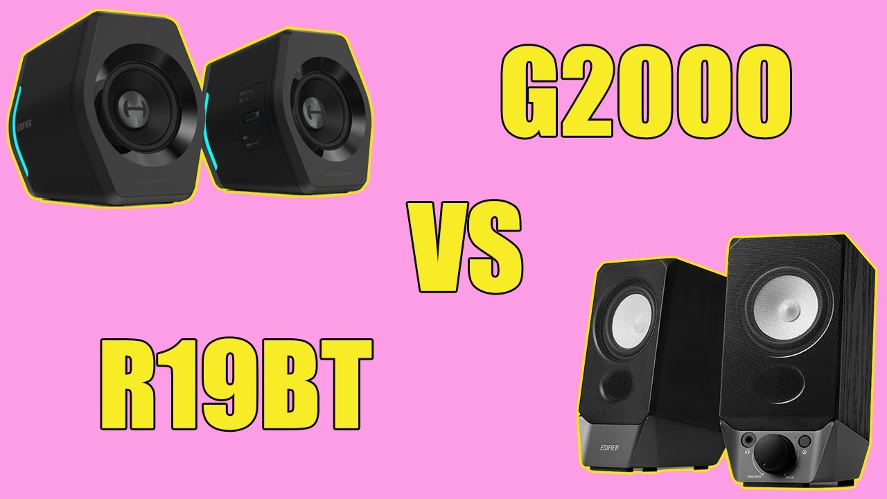 Edifier R19BT  VS Edifier G2000