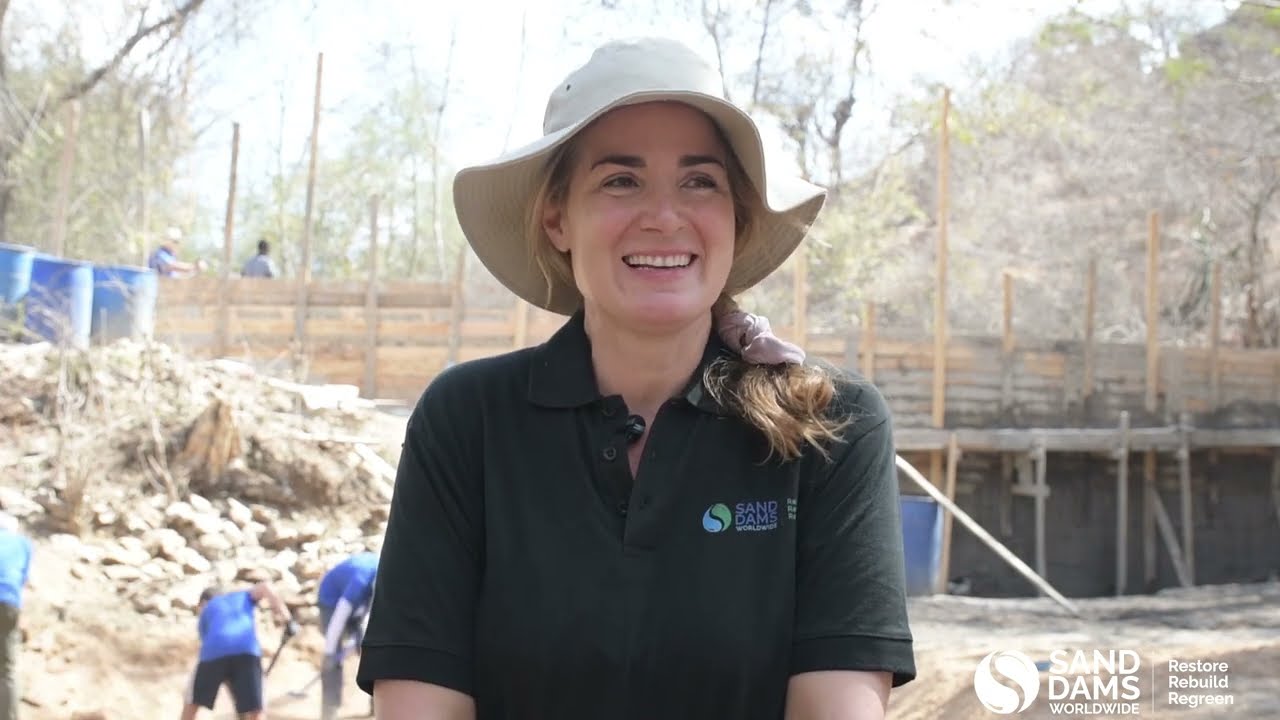 September 2022 sand dam expedition leader - Sarah Field