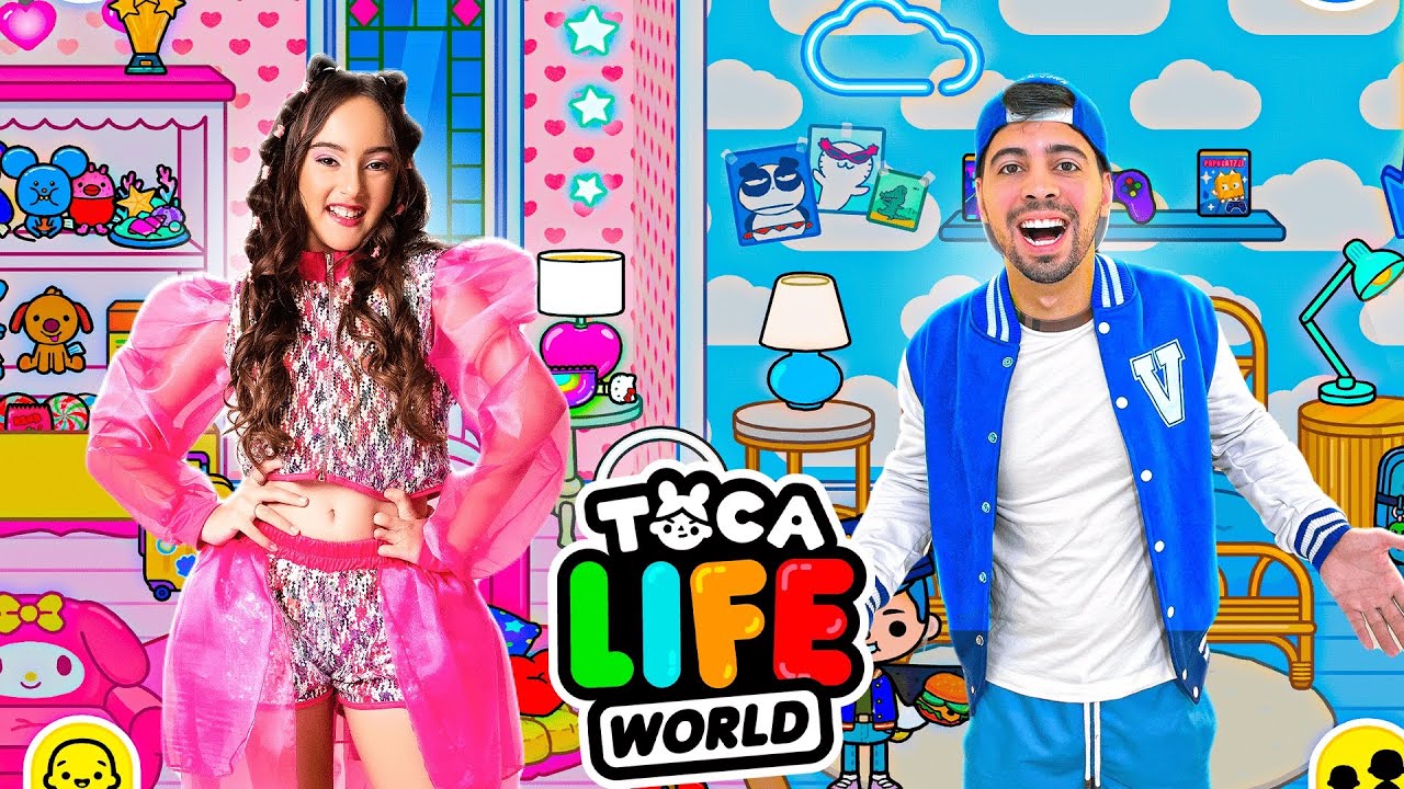 QUARTO DA BELINHA VS QUARTO DO VINIBUG NO TOCA LIFE