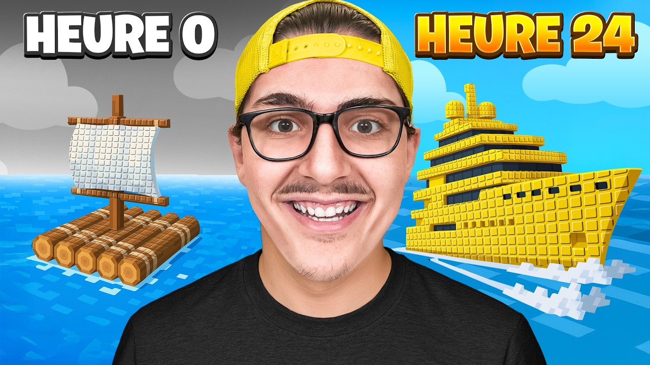 Qui Fera Le Meilleur BATEAU en 1H sur ROBLOX ?