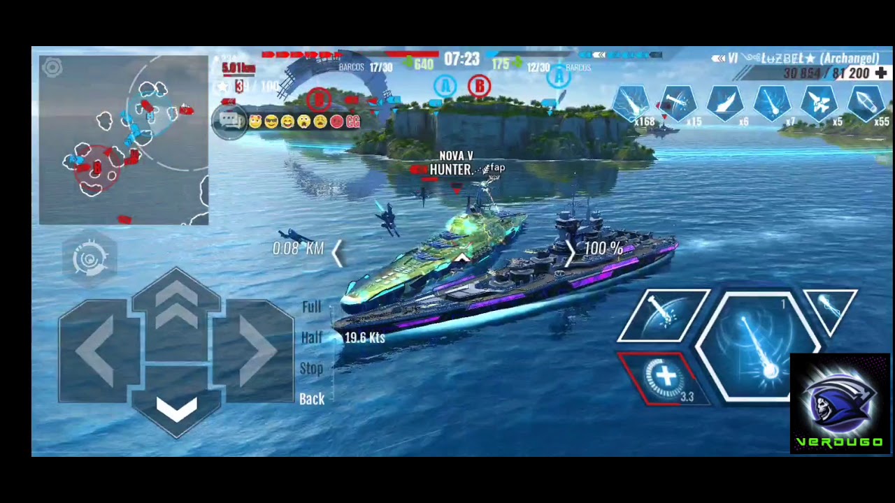 PACIFIC WARSHIPS EL DIOS VERDUGO LES DA UNA LECCIÓN A UN PAR DE NOVATOS!!!