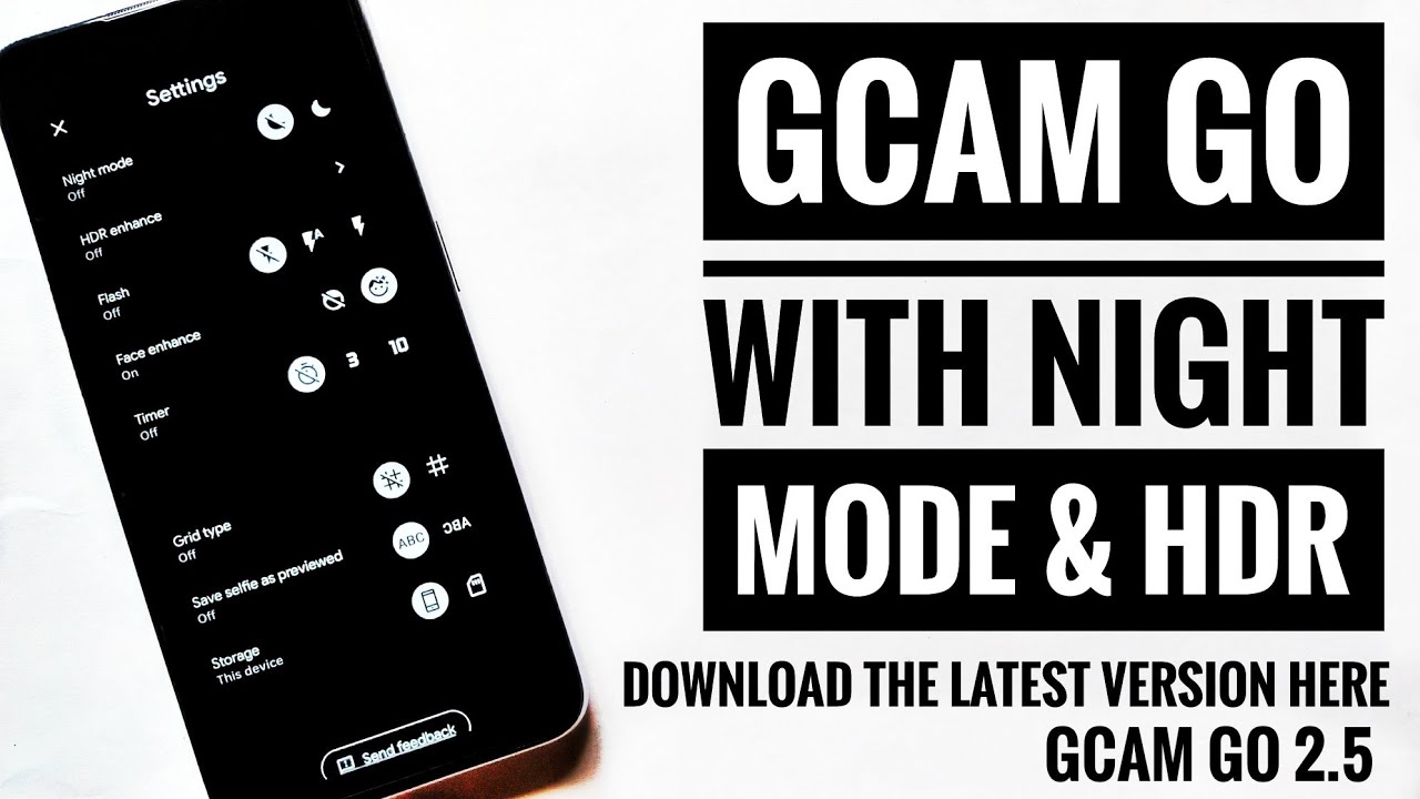 GCAM GO 2.5 | NIGHT MODE | HDR Everything is working fine | Download Now