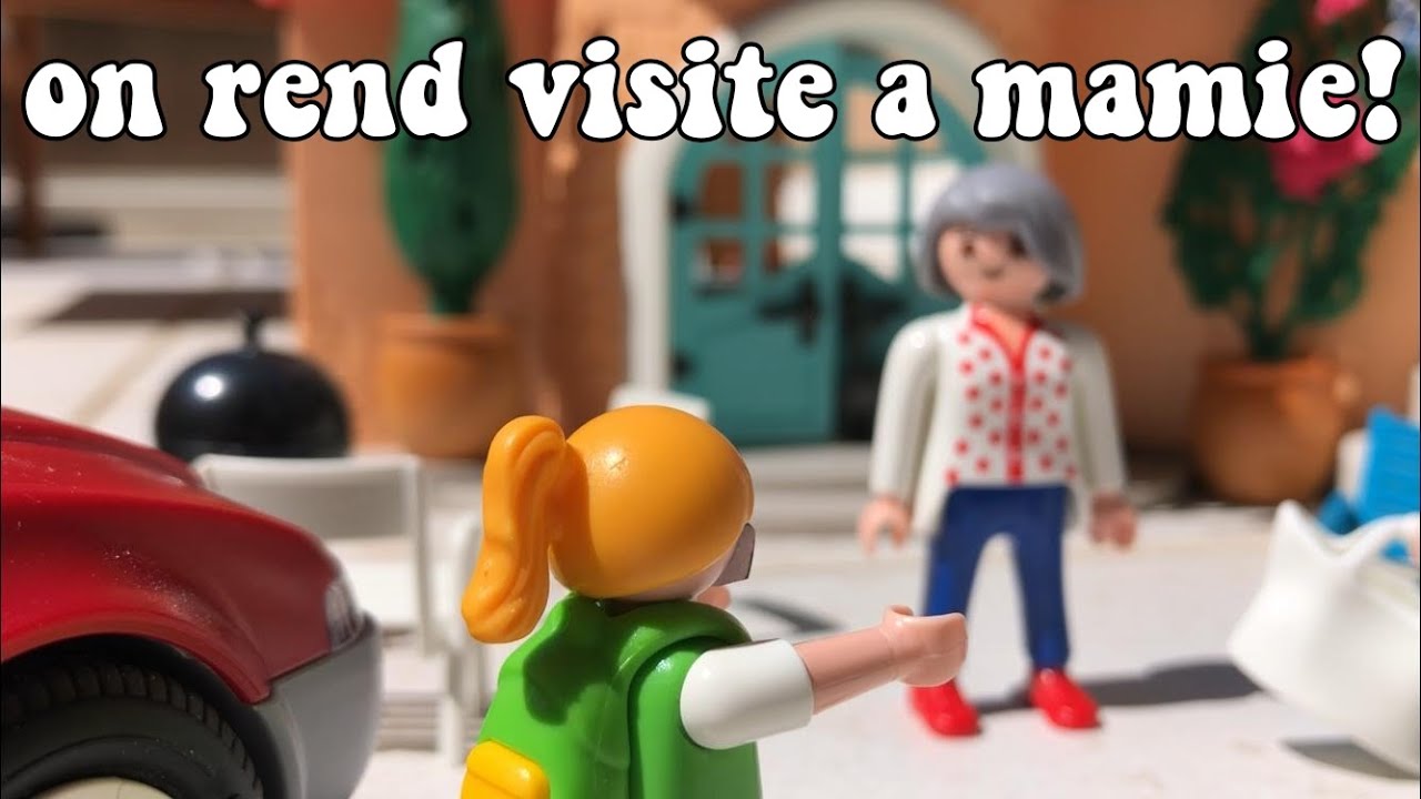 film playmobil - on rend visite à mamie!