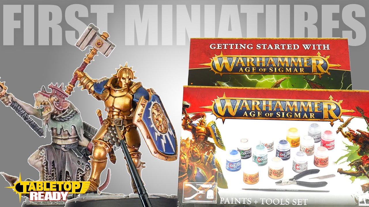 How to Get Started with Age of Sigmar and Paint your First Miniatures