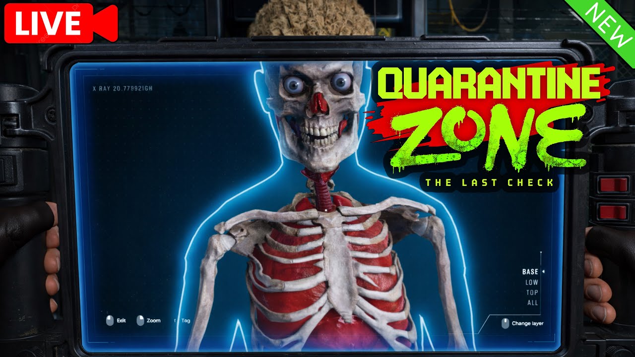 🔴 LIVE *NEW GAME* ☢️Quarantine Zone: The Last Check☢️ I'm Back! Chilling with Chat 🔥