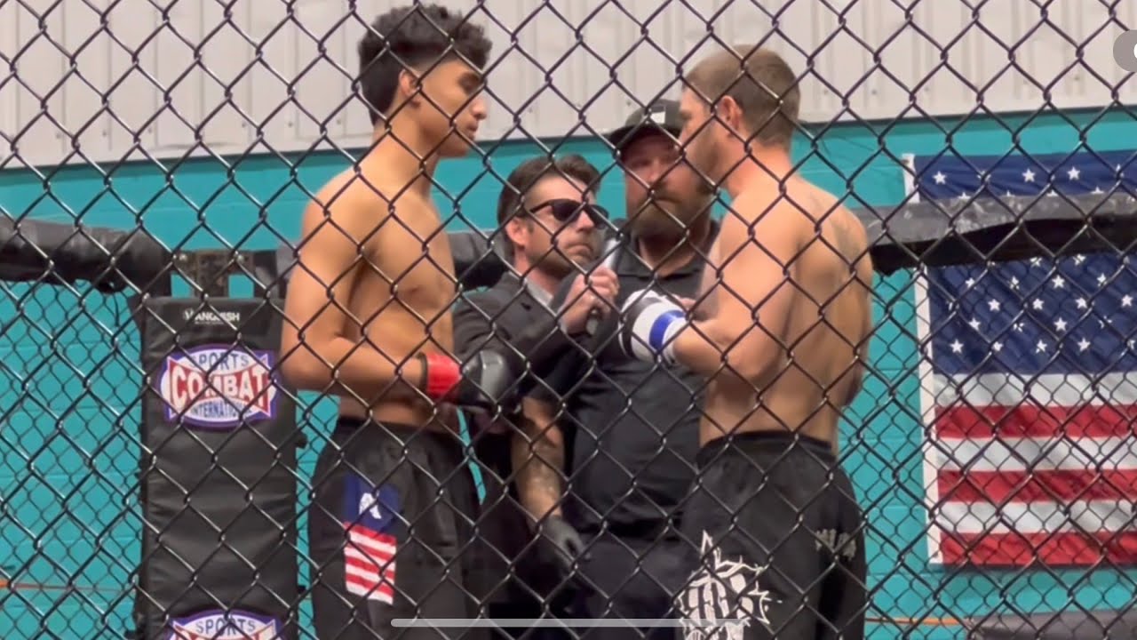 17 year old TKO 36 year old in MMA Debut
