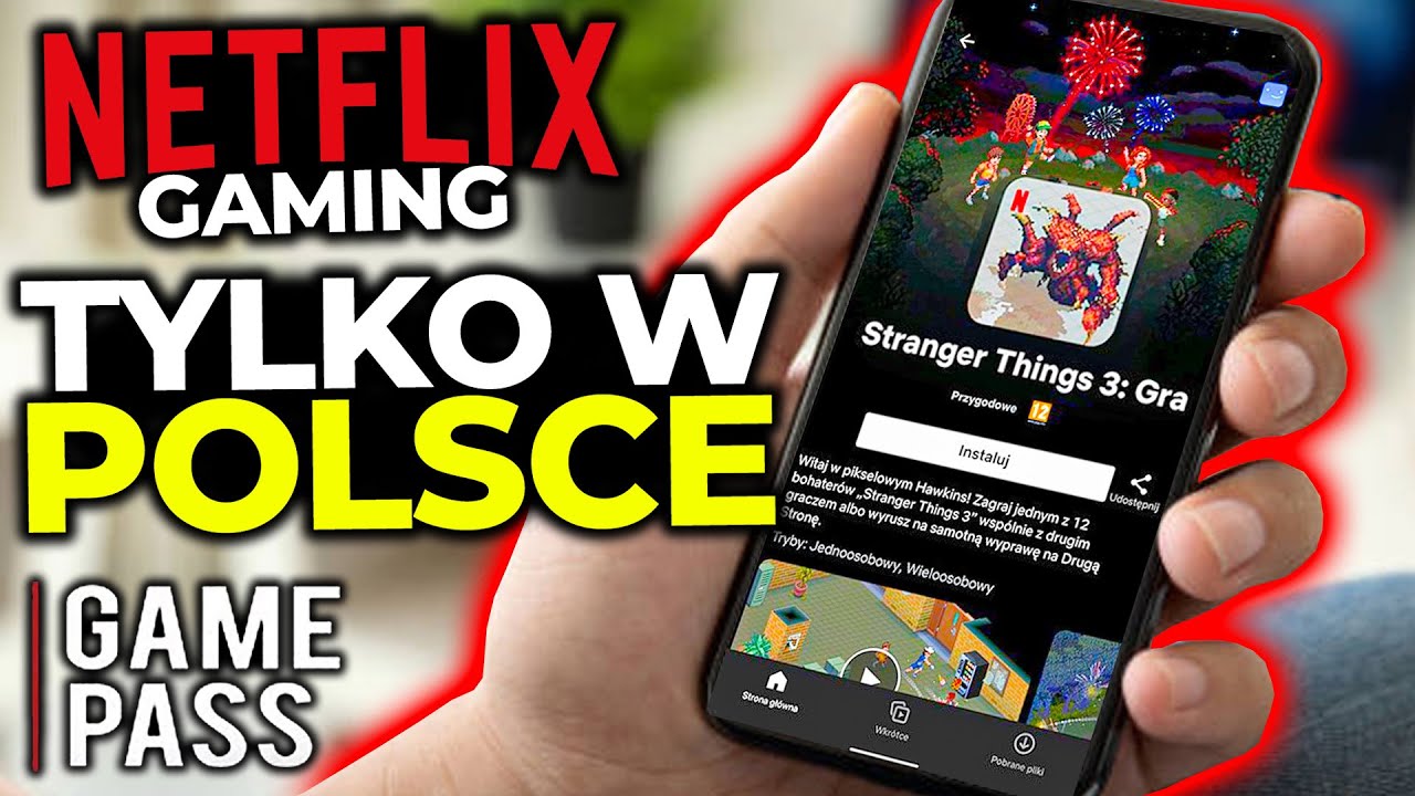 OFICJALNIE! Netflix Gaming już jest - tylko w Polsce (2 gry za darmo, Wiedźmin 3, Dying Light 2)