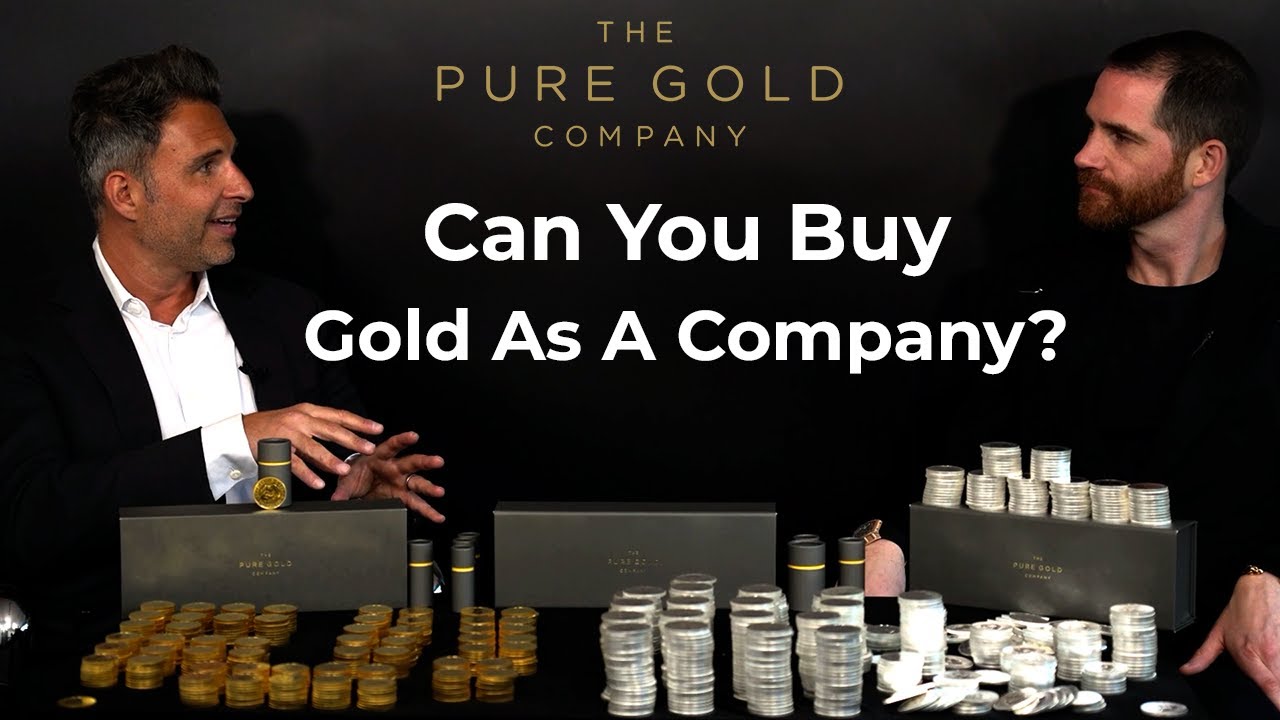 Can you buy gold or silver in a company