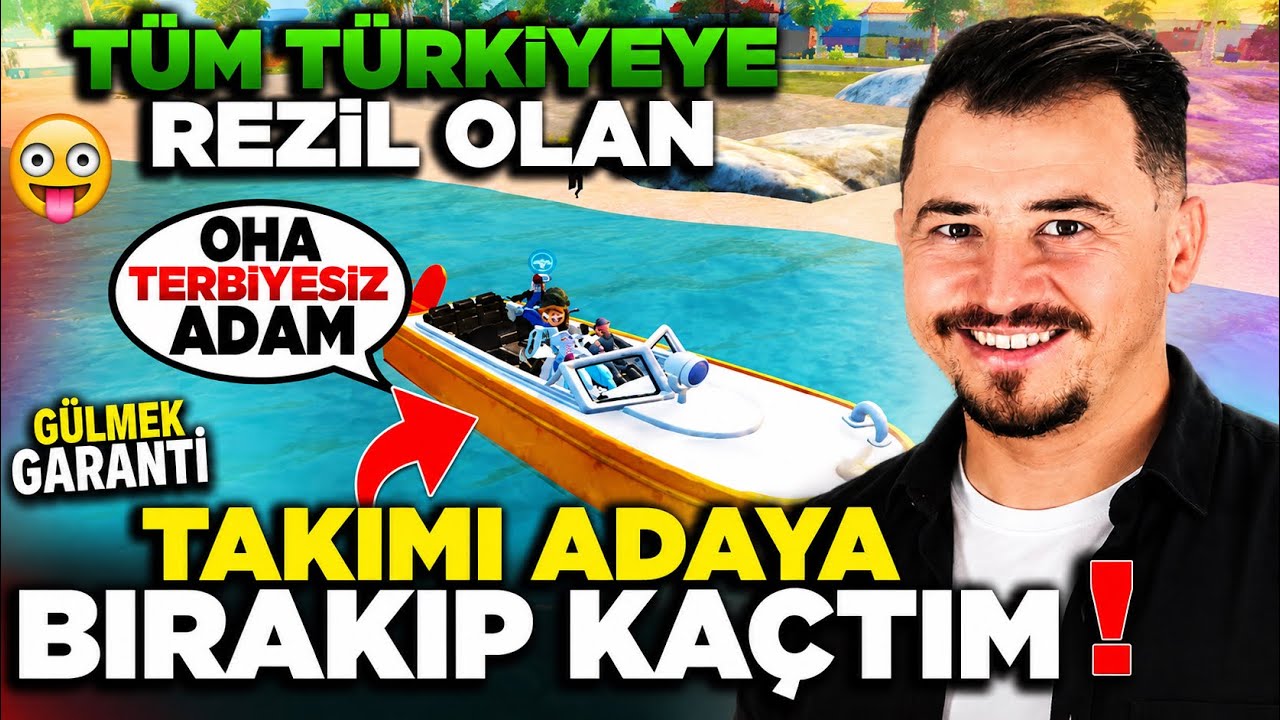 SORUNLU 4 NO OLDUM! ADAYA BIRAKIP KAÇTIM (BİRBİRLERİNİ YEDİLER!) - Pubg Mobile Troll